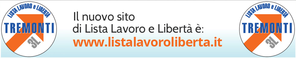 Il nuovo sito di Lista Lavoro e Liberta è: www.listalavoroliberta.it