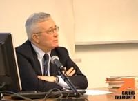 Giulio Tremonti lezione in Cattolica: "Interviene la BCE"